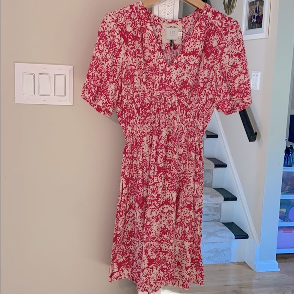 HD empire stretch waist mini dress